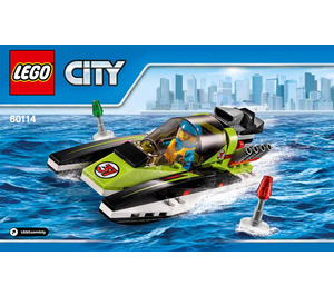 LEGO Race Boat 60114 Instructions