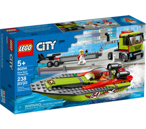 LEGO Race Boat Transporter Set 60254 Packaging