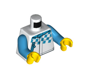 LEGO Race Buggy Bestuurder Minifiguur Torso (973 / 76382)