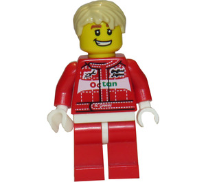 LEGO Race Auto Bestuurder Minifiguur