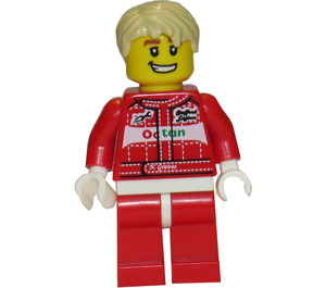 LEGO Race Auto Driver Figurine