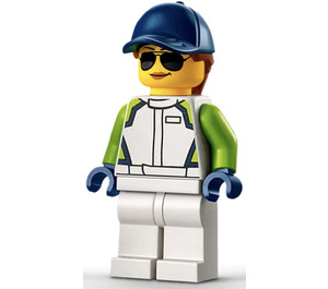 LEGO Race Macchina Meccanico Minifigure