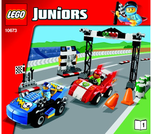 LEGO Race Car Rally 10673 Instructies