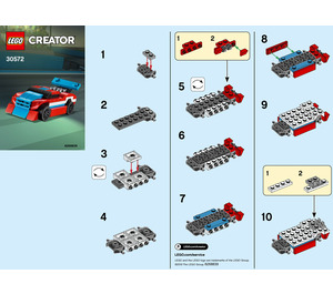 LEGO Race Car Set 30572 Instructions