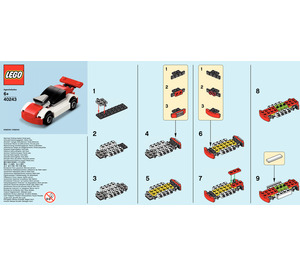 LEGO Race Car 40243 Instructies