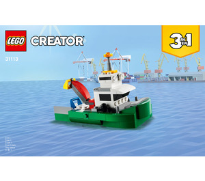 LEGO Race Car Transporter Set 31113 Instructions