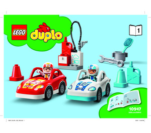 LEGO Race Cars 10947 Byggeinstruksjoner