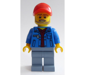 LEGO Race Marshall Minifigur