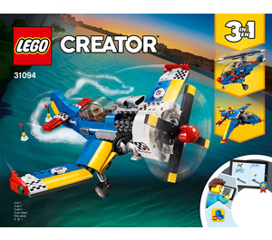 LEGO Race Plane Set 31094 Instructions