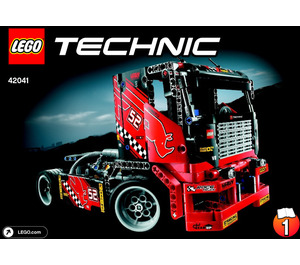 LEGO Race Truck Set 42041 Instructions