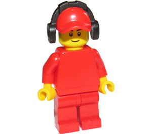 LEGO Race worker Minifigurka