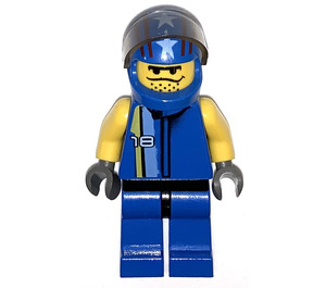 LEGO Racer Fahrer, Nitro Minifigur