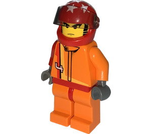 LEGO Racer Förare, Scorcher Minifigur