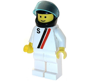 LEGO Racer with "S" Minifigure