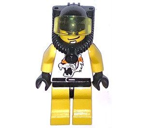 LEGO Racer con Tigre Superiore Minifigure