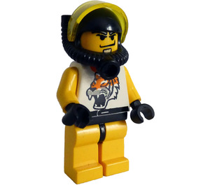 LEGO Racer with Tiger Top Minifigure
