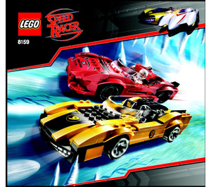 LEGO Racer X & Taejo Togokhan 8159 Anweisungen