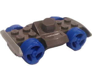 LEGO Racers Chassis with Blue Wheels