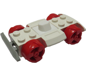 LEGO Racers Podvozek s Červená Kola (76544)