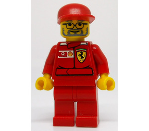 LEGO Racers Ferrari engineer minifiguur