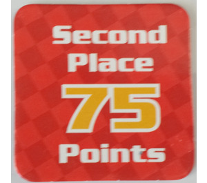 LEGO Racers Game Second Place 75 Points Card