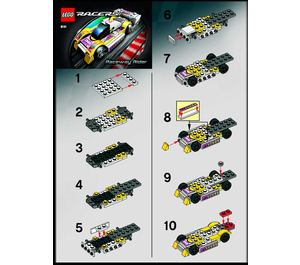 LEGO Raceway Rider Set 8131 Instructions