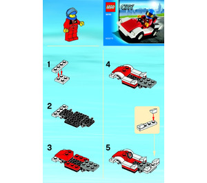 LEGO Racing Car 30150 Instructies