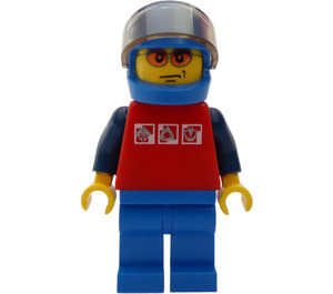 LEGO Racing Driver minifiguur
