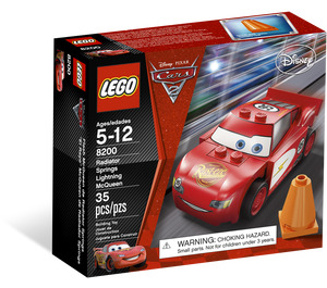 LEGO Radiator Springs Lightning McQueen 8200 Packaging