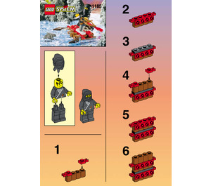 LEGO Raft 1185 Instructies