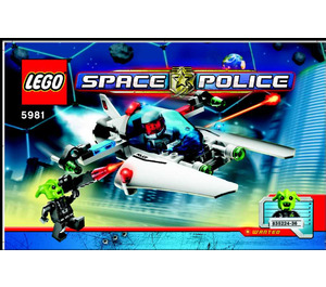 LEGO Raid VPR 5981 Instructies