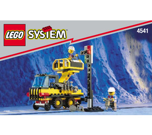 LEGO Rail and Road Service Truck Set 4541 Instructions