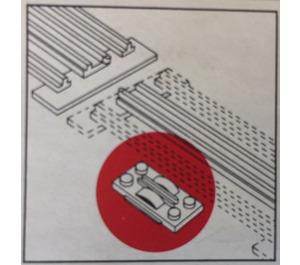 LEGO Rail Contact Wires 706-1