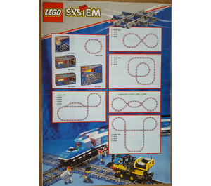 LEGO Rail Crossing Set 4519 Instructions