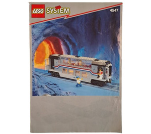 LEGO Railroad Club Car 4547 Instruktioner