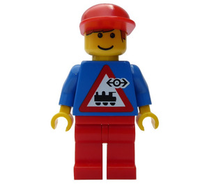 LEGO Railway Employee 7 Minifigure