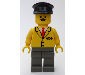 LEGO Railway Employee Minifigurka