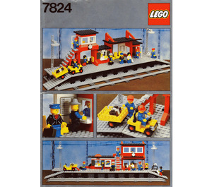 LEGO Railway Station 7824 Instruktioner