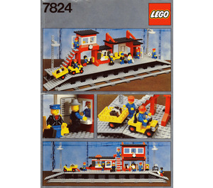 LEGO Railway Station 7824 Instructions