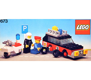 LEGO Rally Auto und Motorbike 673