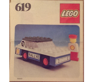 LEGO Rally Car Set 619 Instructions