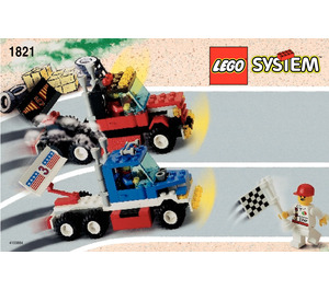LEGO Rally Racers Set 1821 Instructions