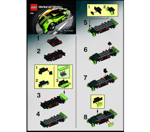 LEGO Rally Runner Set 8133 Instructions