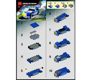 LEGO Rally Sprinter 8120 Instructions