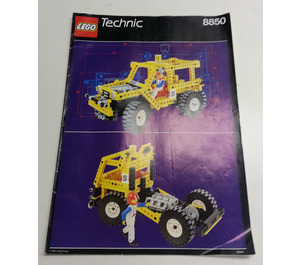 LEGO Rally Support Truck Set 8850 Instructions
