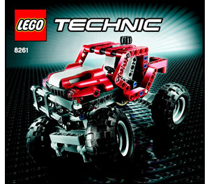 LEGO Rally Truck Set 8261 Instructions