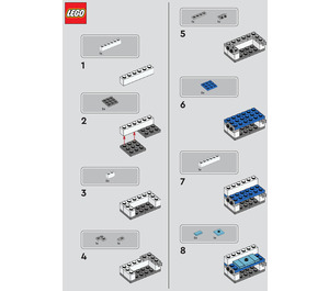 LEGO Raptor and Laboratory Set 122404 Instructions
