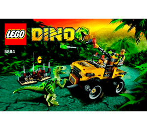 LEGO Raptor Chase Set 5884 Instructions