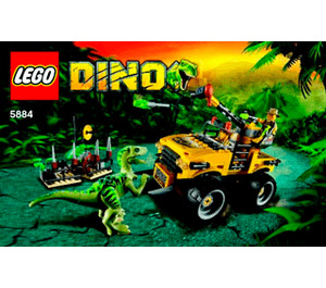 LEGO Raptor Chase 5884 Instrukcje