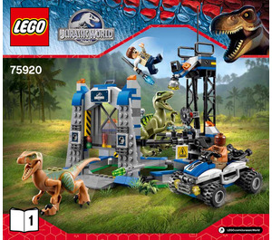 LEGO Raptor Escape Set 75920 Instructions